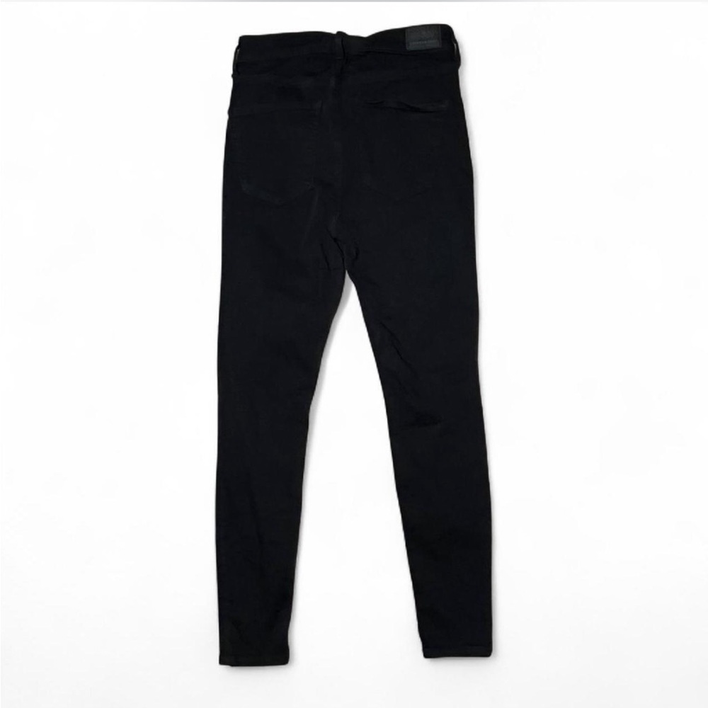American Eagle Outfitters Black Distressed Jeggings - 4 SHORT - Picture 5 of 5